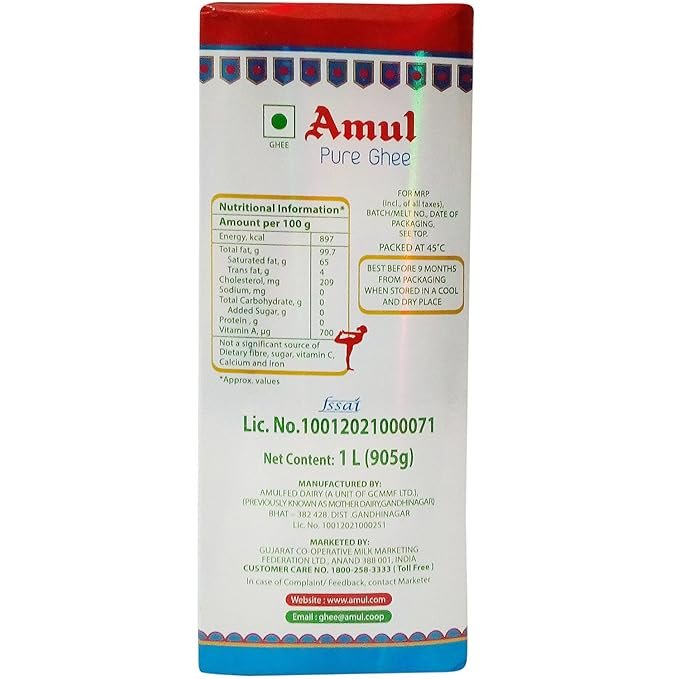 AMUL GHEE CEKA 1 L - Image 2