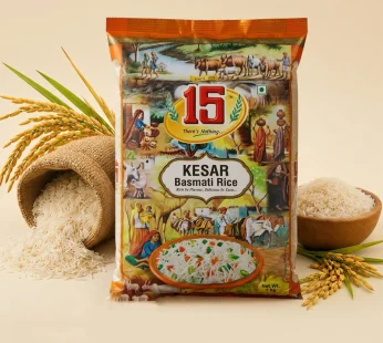 15 KESAR BASMATI RICE 5KG