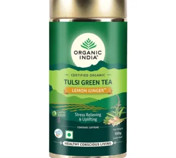 Organic India Tulsi Green Tea – 100g tin