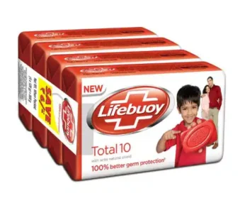 Lifebuoy Total Soap 44g Pack of 4