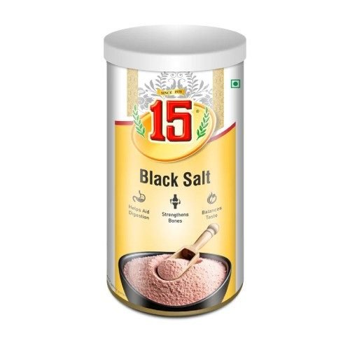 No.15 Black Salt Sprinklers - 200 g