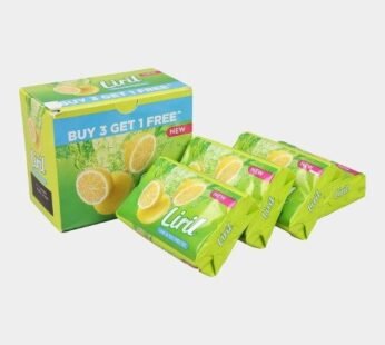 Liril Lime Soap 125g Pack of 4