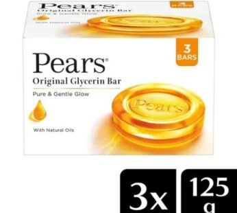 Pears Glycerin Soap 125g Pack of 3